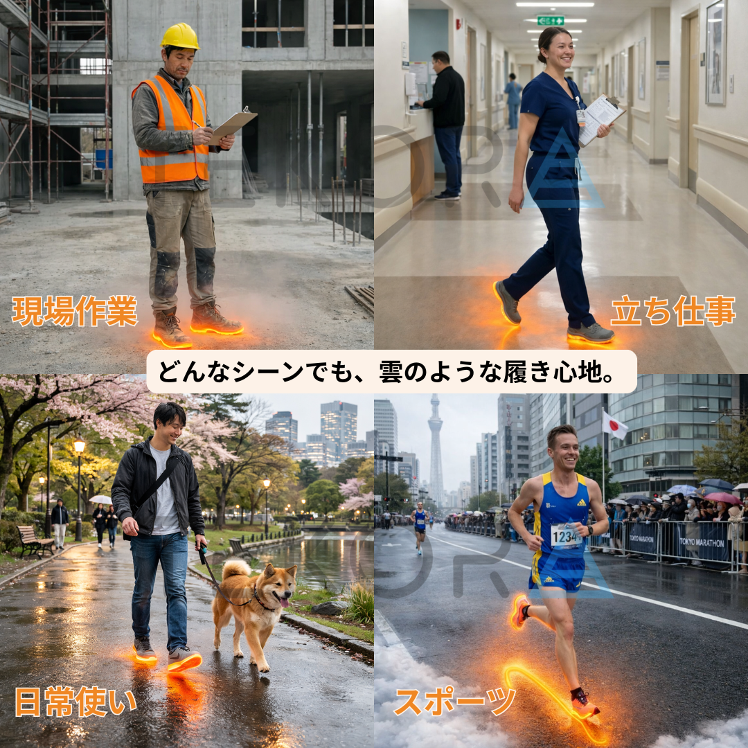 CloudStep™ | オーソペディックサポートインソール